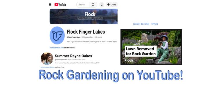 Rock Gardening on YouTube