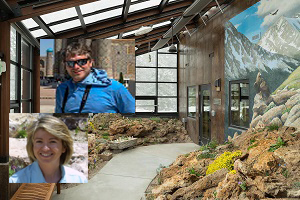 Nick Courtens, Nicola Ripley, Colin Lee, Melissa Ebone & Betty Ford Alpine Gardens Staff