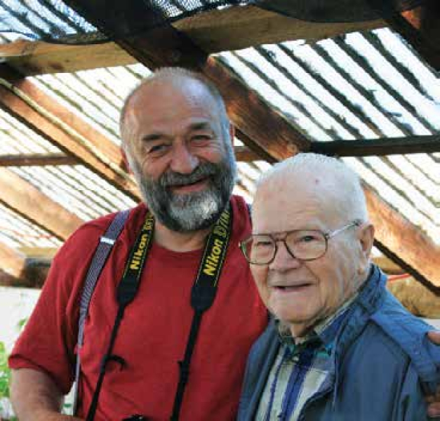 Boyd Kline (right) with Josef Halda in June 2006 (Phyllis Gustafson) Boyd Kline (right) with Josef Halda in June 2006 (Phyllis Gustafson)