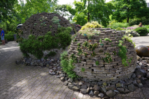 The spheres, summer 2020. I am hoping to redo and replant them soon The spheres, summer 2020. I am hoping to redo and replant them soon