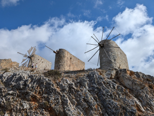 Windmills at Seli Ambelou