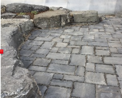 The new outdoor classroom space