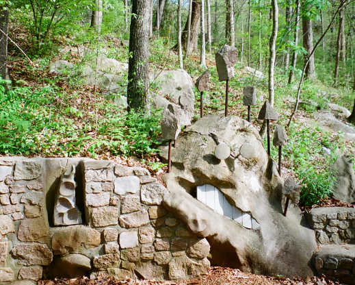 Stonework in Don and Sue's Garden
