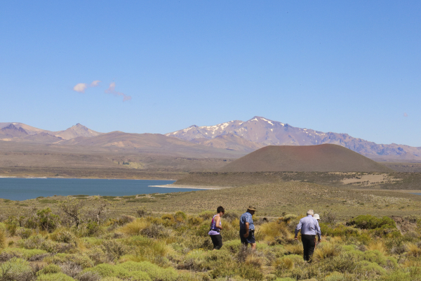 The Patagonian landscape