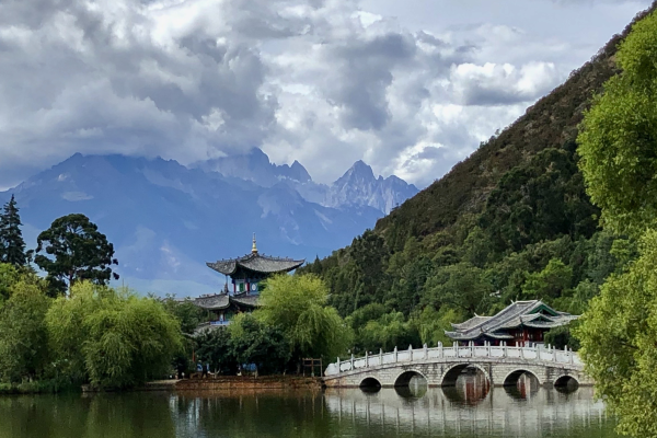 Black Dragon Pool in Lijiang, China