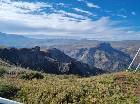 The view from Valle Nevado