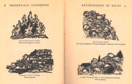 Images from Reginald Farrer’s The Rock Garden (1907)