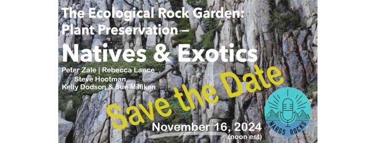 Ecological rock garden