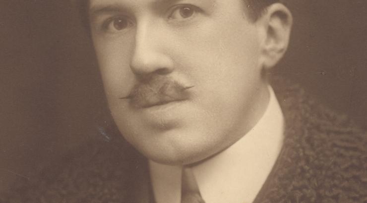Portrait of Reginald Farrer. Image courtesy of The Royal Botanic Garden Edinburgh Archives.